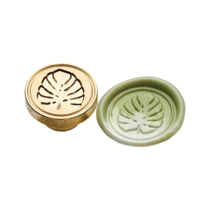 Antique Seal Flower Embossed Wax Seal Metal Seal Head for Seal Letter Envelope Wedding Invitation