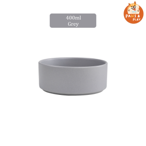 Pet Simple Style Pet Ceramic Bowl Small Bowl Mixed Color 13cm Cat Bowl Dog Bowl Food Basin Pet Bowl Mangkuk Kucing 宠物陶瓷碗