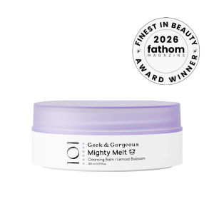 Geek & Gorgeous Mighty Melt Minimalistic Cleansing Balm for Water-Resistant Makeup & Sunscreen