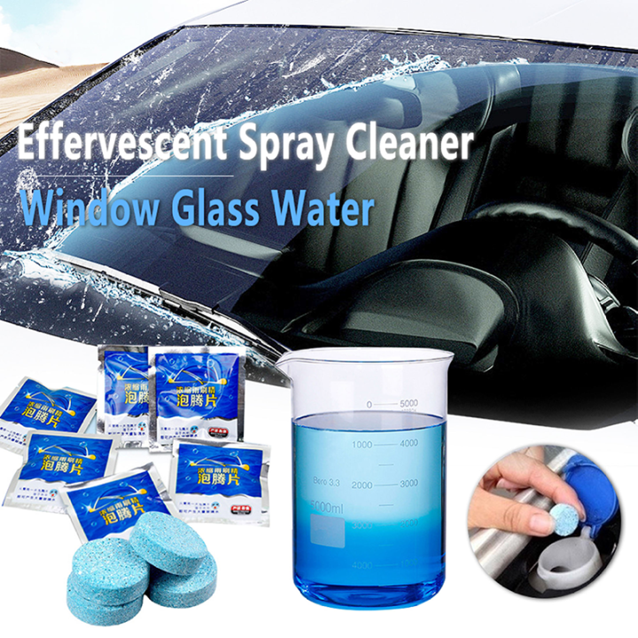 1PCS Car Windshield Cleaner Wiper Window Cleaner Solid Concentrated