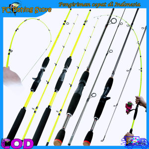 Sougayilang COD Pancing Murah Pancing Super Kuat 5kg 180cm Bahan Fiberglass Stainless Steel Cincin Panduan Cocok Untuk Air Tawar Dan Air Asin