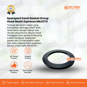 Spare Part Karet Gasket Group Head Mesin Espresso MILESTO Universal Silicone Rubber Grouphead Espreso Machine