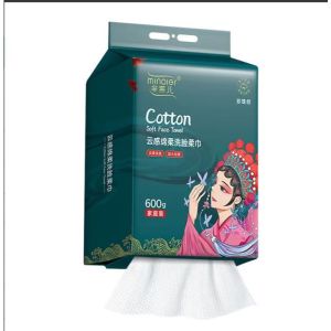 600G Face Towel MINAIER Cotton Soft (one time) Hanging Removable Extra Thick Disposable