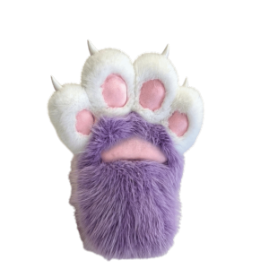 GIORGIONE STORE Thicken Beast Claw Glove Cosplay Props Furry Plush Cat Paw Gloves Cartoon Warm Cat Claw Mittens Cosplay Props