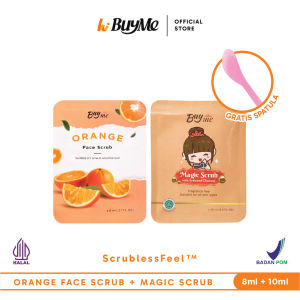 BuyMe Magic Scrub 10ml + BuyMe Orange Face Scrub 8ml