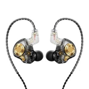 3.5mm dây trong tai nghe tai Tai nghe chơi game với 2pin cáp có thể tháo rời và tăng cường âm trầm cho listenings nhập vai