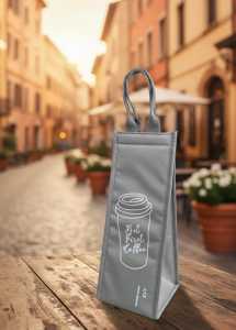 Tas Botol Minum Tempat Botol Minum sekolah kerja Kuliah Traveling Liter Tas Souvenir tote thermal