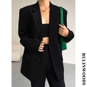 CHICCHIC 4สี เสื้อเบลเซอร์ผู้หญิงยาว เบลเซอร์แฟชั่น