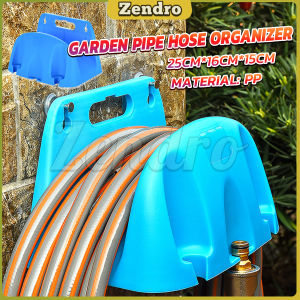 ZEO Hose Hanger Water Pipe Bracket Universal Storage Wall Mount Garden Pipe Hose Organizer Tool Water Sprayer Hose Connector Storage Rack