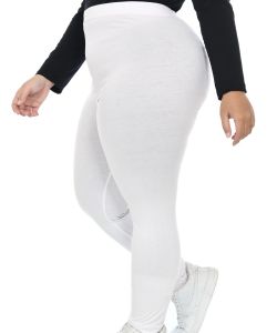 Celana Legging Wudhu Jumbo Wanita Kaos Premium Adem Lentur Biiu