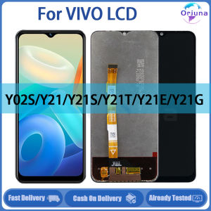 Original For vivo Y02S/Y21/Y21S/Y21T/Y21E/Y21G LCD Display Touch Screen Digitizer Replacement Parts