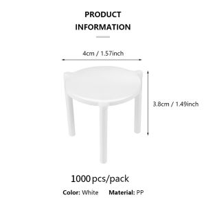 Pizza Stand Pizza Tripod Pizza Tripod Stand Pizza Saver pizza stand plastics White 100 pcs