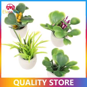 Eleanor 1:12 Dollhouse Miniature Green Plant in Pot Furniture Home Decor Accessories