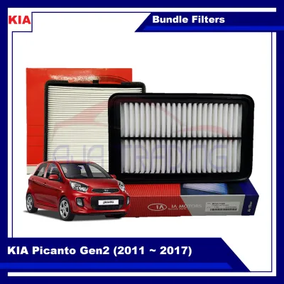Combo Air Filter and Cabin Filter for KIA Picanto Gen2 (2011 - 2017)