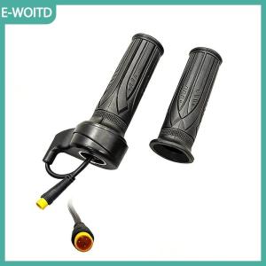 【E-WOITD】 1 cặp 20x Scooter tốc độ ga xử lý 12V đến 72V cho 22.2mm Tay Lái Xe đạp điện ga với 3 pin kết nối không thấm nước