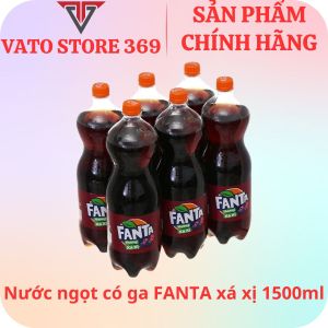 Nước ngọt có ga FANTA xá xị chai 1.5L