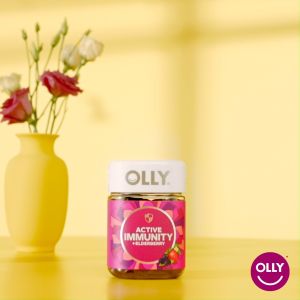 [Bundle of 2] OLLY Active Immunity Gummy Supplements w/ Elderberry & Immunity Blend for Immune Support (EXP: 02/2027)