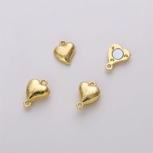 ลูกปัดสำหรับงานปักเครื่องประดับงานประดิษฐ์ทำเสื้อผ้า1ชุด14K ชุบทองทองคำขาว/ดาวแม่เหล็กที่แข็งแรงตะขอเกี่ยวสร้อยข้อมือสร้อยคอโรเดียมปลายตะขอสำหรับเครื่องประดับสร้อยข้อมือหนัง