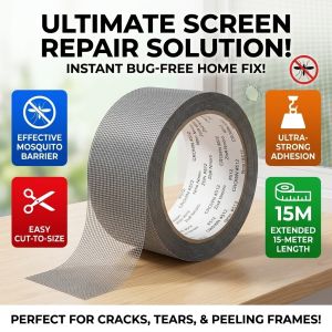 Mosquito Screen Repair Subsidy Self-adhesive Window Screen Door Repair Subsidies Mesh Hole Repair Patch