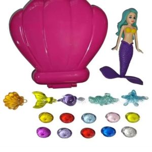 CHANBAEK Princess Floats Mermaid Dive Toys Funny Spin Rising Design Floating Shell Mermaid Novelty Educational Mermaid Pool Toy Water Toys