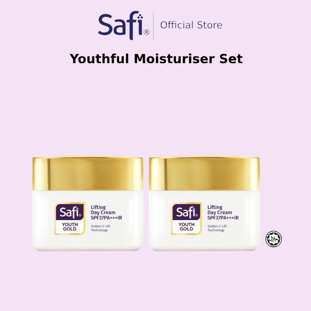 Safi Youth Gold Lifting Day Cream SPF37PA++IR 45G x2