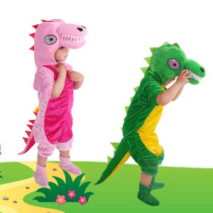 T-Rex Deluxe Kids Costume for Boy Girl Halloween Child Dinosaur Dress Up Party Role Play Cosplay Photography Performance Clothing