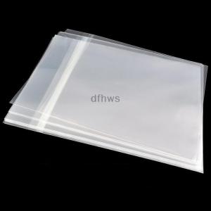 [COD] dfhws 50Pcs 12inch Clear Vinyl Record Protecter LP Vinyl Record Self Adhesive Bag Plastic Outer Sleeves For CD Tape Protect Sleeves