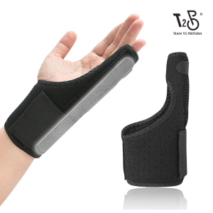 T2P Pinky Splint Finger Support with Fixed Plate Adjustable Wrist Velcro Protect Little Finger Guard
