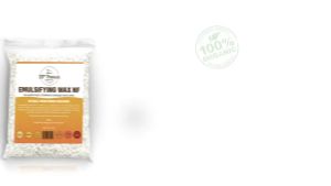 Non-GMO Emulsifying Wax NF Pastilles (8 oz) 100% Natural Plant Derived    For Lotions Creams Soap Making Hair Products    Cosmetic Grade    Product of USA    8 Ounces
