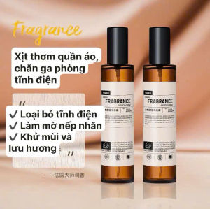 XỊT CHỐNG TĨNH ĐIỆN QUẦN ÁO Fragrance Anti Static Spray 200ml CHIẾT XUẤT THIÊN NHIÊN