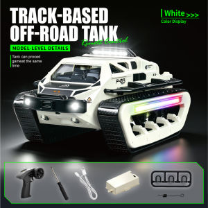 ST[Fast Delivery][Original Available]JJRC C8840 Full Scale Simulation Track Off Road Vehicle All Terrain Off Road Track Tank 2.4G Remote Control Childrens Toy RC Remote Control Vehicle
