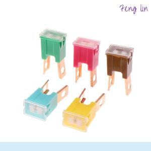 🔥🔥🔥fenglin 5Pcs Car Square External Plug-in Long Foot Fuses 20-120A Square Car Fuse Box Waterproof Sockets