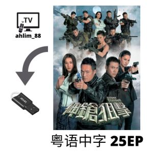 USB Classic Drama Cantonese 鉴证实录I、II + 刑警 + 神枪狙击 + 点金胜手 经典电视剧 HK Drama 粤语中字
