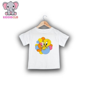 KIDDIE CLO kids t shirt for boys kids (tweety bird) clothes for boys kids wear kids shirt kids shirts for boys shirt for kids boys shirts for kids and adult 0-10 years old quality t shirts for kids boy sublimation print damit pang bata kids  cartoon