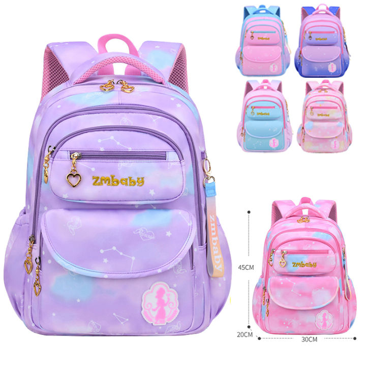 Large Capacity Korean School Bag Backpack For 6 12 Years Girls Beg Backpacks Cartoon Smiggle Beg Sekolah Lazada