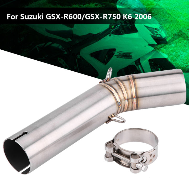 Pipe Exhaust Pipe Motorcycle Full Exhaust System Vent Middle Pipe Link