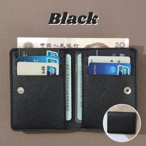 TOP TREND PH 2025 Small wallet short simple mini wallet card holder thin folding wallet drivers license holder School and Graduation Gift