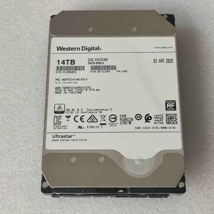 New Ultrastar WUH721414ALE6L4 WUH721414ALE6L0 SATA 7200RPM 512M 14TB ...