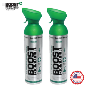 2x Boost Oxygen (Large 9L) USA Oxygen canisters
