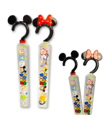Penggaris Karakter 15cm Penggaris Motif Sanrio 3d Kuromi Chinamon Penggaris anak Sekolah DASAR