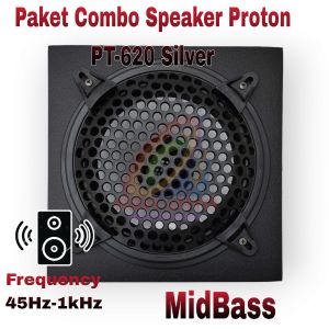 Paket Combo Speaker 6" PROTON + Tutup Speaker Ram 6 Inch + Box Speaker 6 Inch