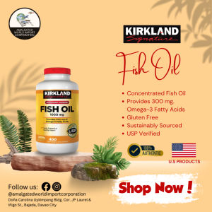 KIRKLAND FISHOIL 1000MG EXPIRATION 2027