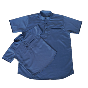(ANAK-DEWASA) Baju Koko Kurta Couple Anak & Ayah Bahan Toyobo Premium Adem Serap Keringat Koko Cowok Terbaru Tangan Pendek Baju Takwa Laki Atasan Muslim Lengan Pendek