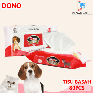 DONO PET WIPES 100LBR  TISSUE BASAH HEWAN TISU BASAH KUCING ANJING KELINCI HEWAN PELIHARAAN