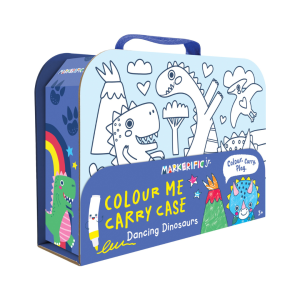 Adorable Animals Easy To Carry Colouring Book For Kids Box Set With Markers & Stickers