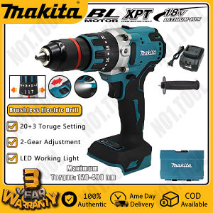 Makita Cordless Brushless Electric Drill for Makita 18V 6.0Ah Battery Electric Screwdriver Impact Drill