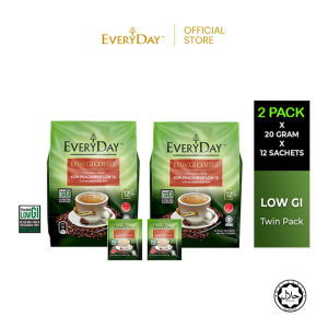 EVERYDAY Low GI Coffee - Twin Pack Pouch (2 PKT x 20g x 12s) [EXP 2027[