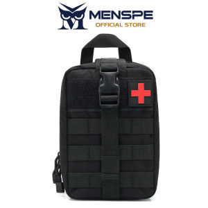 MENSPE Outdoor Waist Bag Men Multifunctional Hiking Bag Tactical Medical First Aid Kit Mountain Climbing Wilderness Survival Tool Waist Bag Large Capacity Lightweight Sports Mini Casual Camping Bag