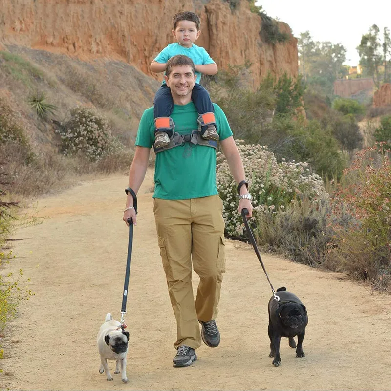 TENK) Child Shoulder Carrier Baby Saddle Toddler Hiking Backpack