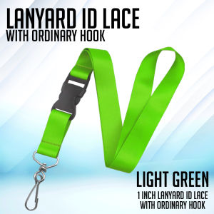 Printing View - Metal Hook ID Lace Lanyard 1inch for Business Work Card ID Lanyard for School & Office (1pc-5pcs)